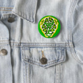 Keltisch symbool ronde button 5,7 cm (In situ)