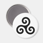 Keltisch Triskelion symbool Magneet (Voorkant / Achterkant)