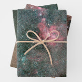 Keltisch verpakkingspapier - 3 vellen, 3 design inpakpapier vel (In situ)