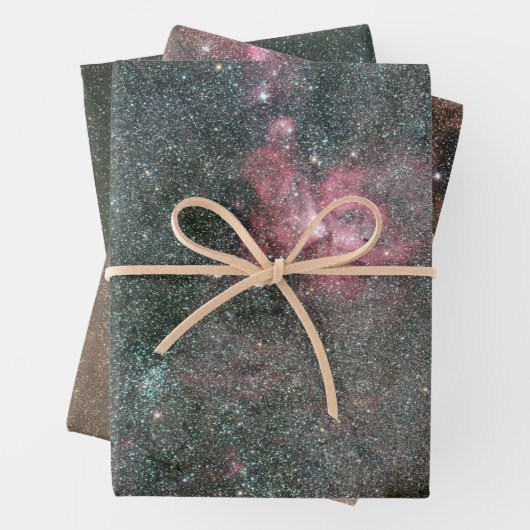 Keltisch verpakkingspapier - 3 vellen, 3 design inpakpapier vel (In situ)