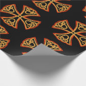 Keltisch verpakkingspapier voor cross-wrapping cadeaupapier (Hoek)
