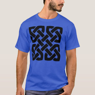 Keltisch Verweven Eindeloze Knoop Geometrisch Patr T-shirt