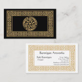 Keltisch Visitekaartje (Voorkant / Achterkant)