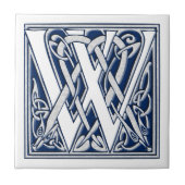 Keltisch W-monogram Tegeltje (Voorkant)