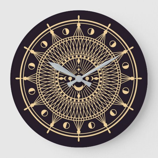 Keltisch/Wicca-symbool Grote Klok (Voorkant)