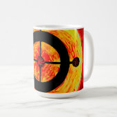 Keltisch zonnesymbool koffiemok (Voorkant rechts)