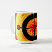 Keltisch zonnesymbool koffiemok (Voorkant links)