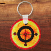 Keltisch zonnesymbool sleutelhanger (Achterkant)