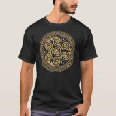 Keltische 7 spiralen t-shirt (Voorkant)