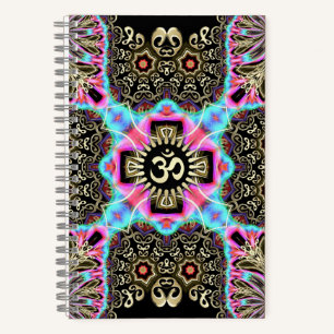 Keltische Arabesque Art Fusion Gold OM Journals Notitieboek