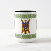 Keltische arend tweekleurige koffiemok (Center)