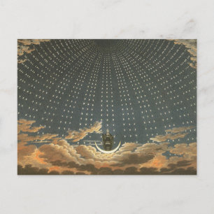 Keltische astronomie, koningin van de nacht Briefkaart