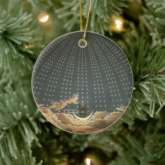  Keltische astronomie, koningin van de nacht Keramisch Ornament (Boom)