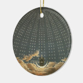  Keltische astronomie, koningin van de nacht Keramisch Ornament (Links)