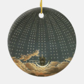  Keltische astronomie, koningin van de nacht Keramisch Ornament (Achterkant)