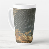  Keltische astronomie, koningin van de nacht Latte Mok (Linkerhoek)