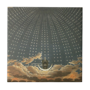 Keltische astronomie, koningin van de nacht Tegeltje