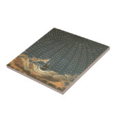  Keltische astronomie, koningin van de nacht Tegeltje (Zijkant)