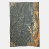  Keltische astronomie, koningin van de nacht Theedoek (Verticaal)