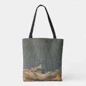  Keltische astronomie, koningin van de nacht Tote Bag (Achterkant)