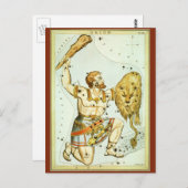  Keltische astronomie, Orion Constellation Briefkaart (Voorkant / Achterkant)