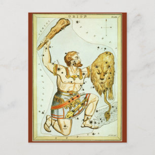  Keltische astronomie, Orion Constellation Briefkaart