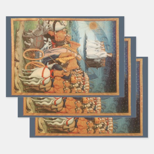  Keltische astronomiekracht van de Heavens Inpakpapier Vel (Set)