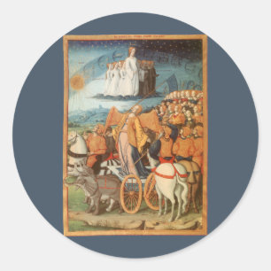  Keltische astronomiekracht van de Heavens Ronde Sticker