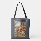  Keltische astronomiekracht van de Heavens Tote Bag (Achterkant)