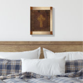  Keltische Bijbel Replica op Canvas Afdruk (Insitu (Slaapkamer))