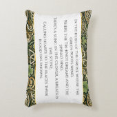 Keltische Bloei Accent Kussen (Voorkant(Verticaal))