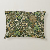 Keltische Bloei Accent Kussen (Achterkant)
