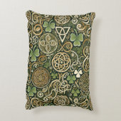 Keltische bloei accent kussen (Achterkant (Verticaal))
