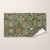 Keltische bloei bad handdoek (Handdoek)