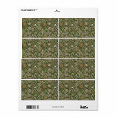 Keltische bloei etiket (Full Sheet)