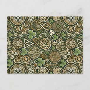 Keltische Bloei Feestdagenkaart