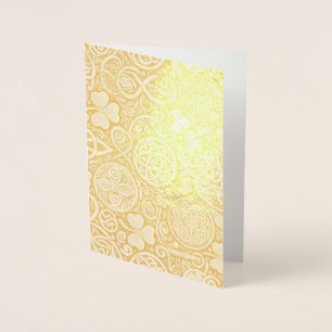 Keltische bloei folie kaarten