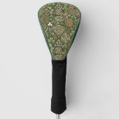 Keltische bloei golfheadcover (Voorkant)