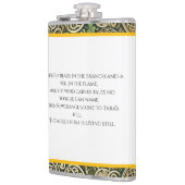 Keltische bloei heupfles (Links)