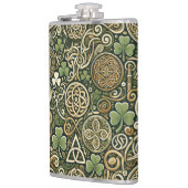 Keltische bloei heupfles (Links)