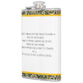 Keltische bloei heupfles (Links)