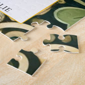 Keltische bloei legpuzzel (Zijkant)