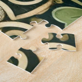 Keltische bloei legpuzzel (Zijkant)