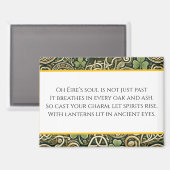 Keltische bloei magneet (Voorkant / Achterkant)