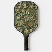 Keltische bloei pickleball paddle (Voorkant)
