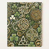 Keltische bloei planner (Achterkant)