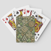 Keltische bloei pokerkaarten (Achterkant)