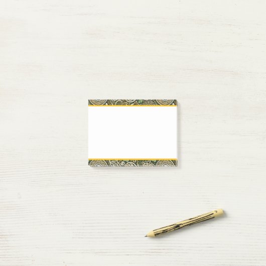 Keltische bloei post-it® notes (Op bureau)