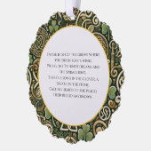 Keltische bloei sierkaart ornament kaart (Links)