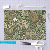 Keltische bloei tissuepapier (Craft)